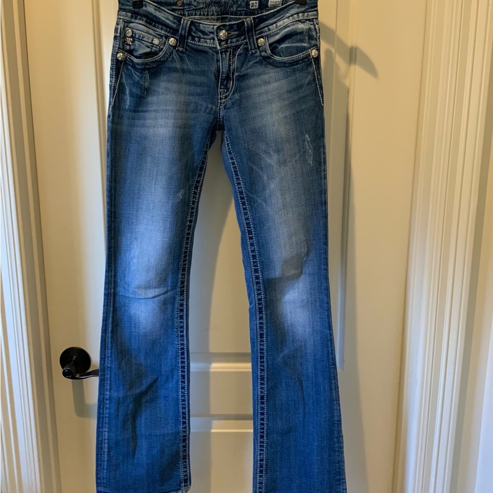 Miss Me Women's Blue Boot Cut Jeans